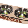 Модель SLIM (Слим) на две миски (с подписью)